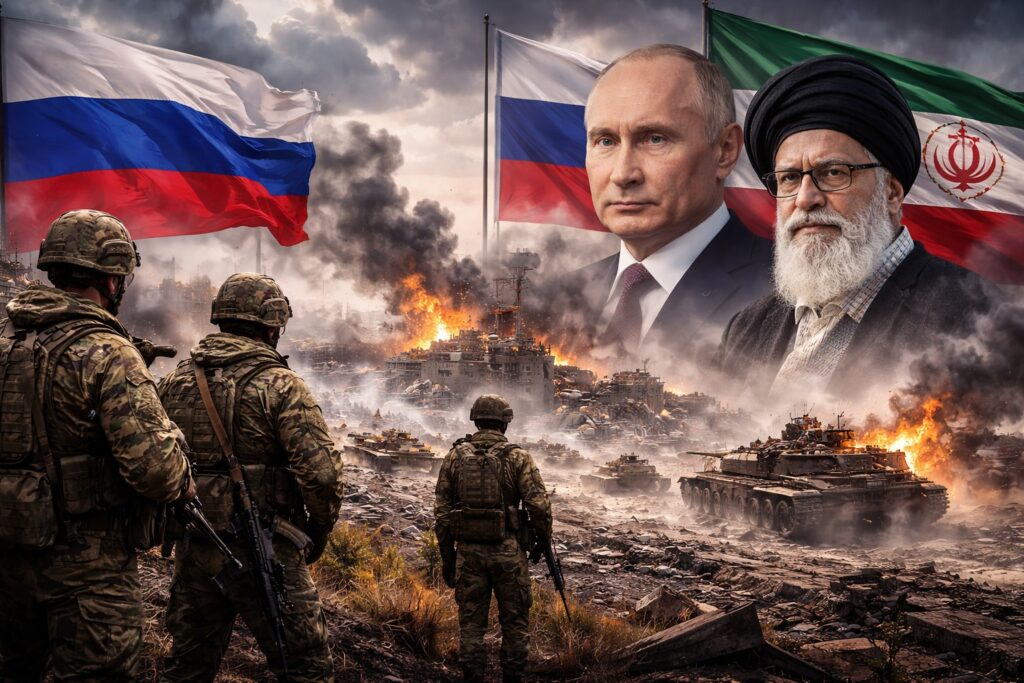 Russia-Ukraine War Drags On in Eastern Europe as Moscow Signals Support for Iran