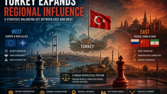 Turkey Expands Regional Influence — A Strategic Balancing Act Between East and West